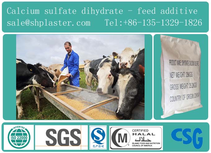 feed grade calcium sulfate AP98